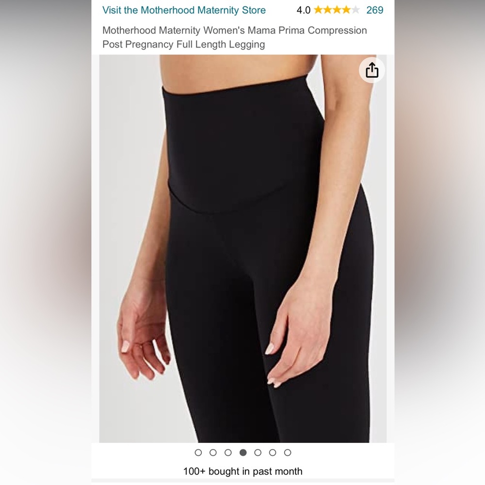 Postpartum leggings